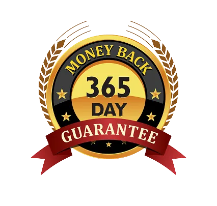 365 days money back guarantee
