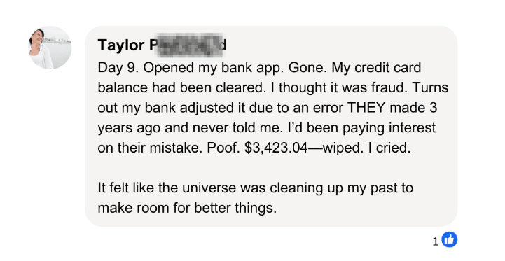 secret billionaire frequency customer review 1